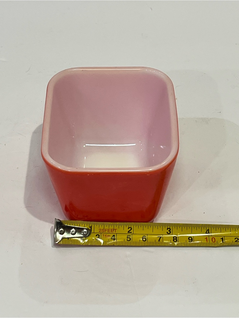 Vintage Red Pyrex Fridgie Storage Dish